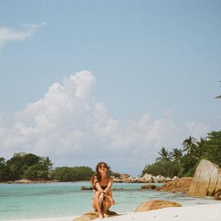 Katie on the beach